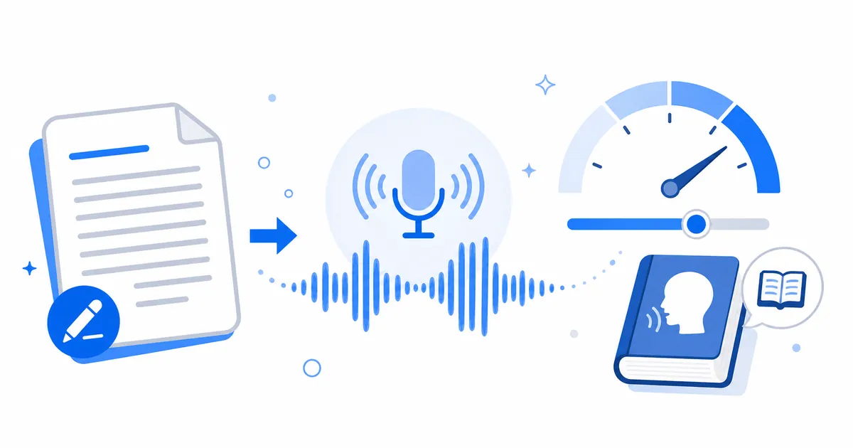 YouTube動画編集 AI 自動化で音声ナレーションを調整する流れ