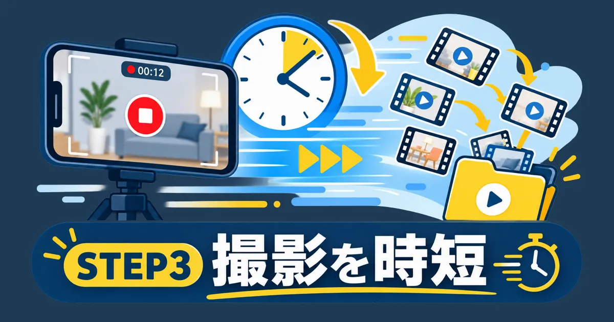 YouTube Shorts AI量産｜STEP3 撮影を時短