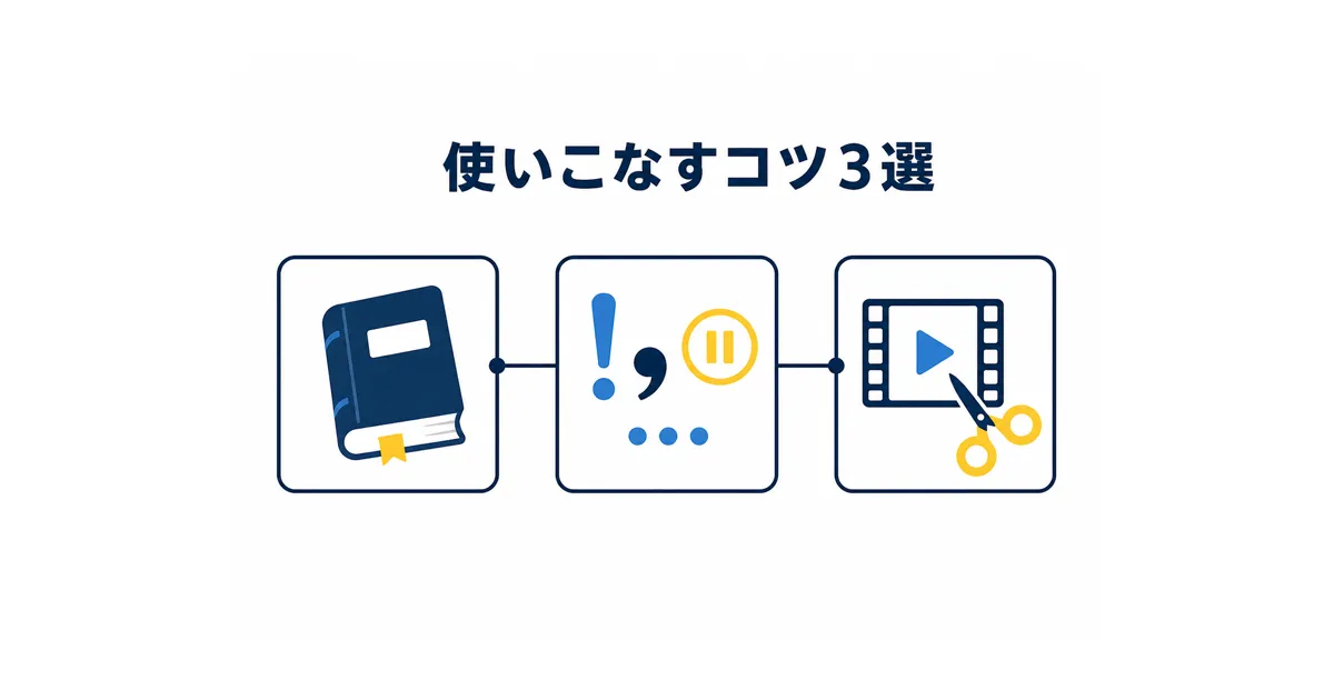 YouTube×AI音声合成の完全ガイド|VOICEVOXからElevenLabsまで徹底解説_コツ3選 YouTube AI音声合成 ガイド|使いこなすコツ3選