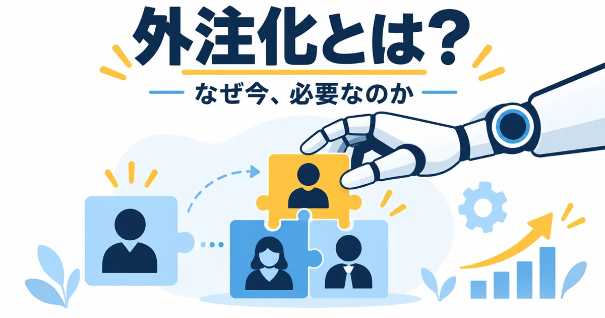 YouTube AI 外注管理 チーム構築｜YouTube運営の外注化とは何か