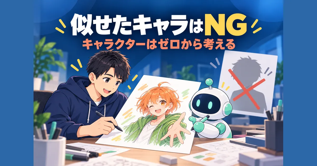 YouTube AIアニメ 動画制作 ガイド｜既存のアニメに似せたキャラクターは使わない
