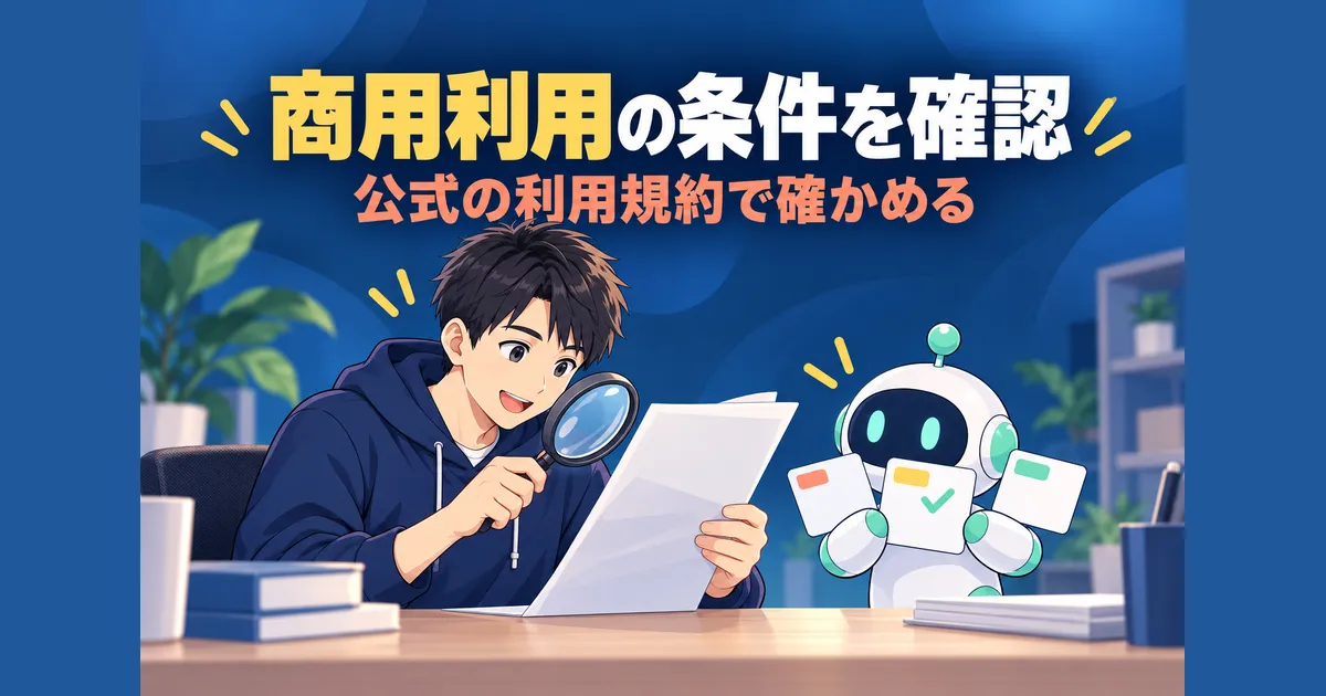 YouTube AIアニメ 動画制作 ガイド｜ツールごとに商用利用の条件が違う