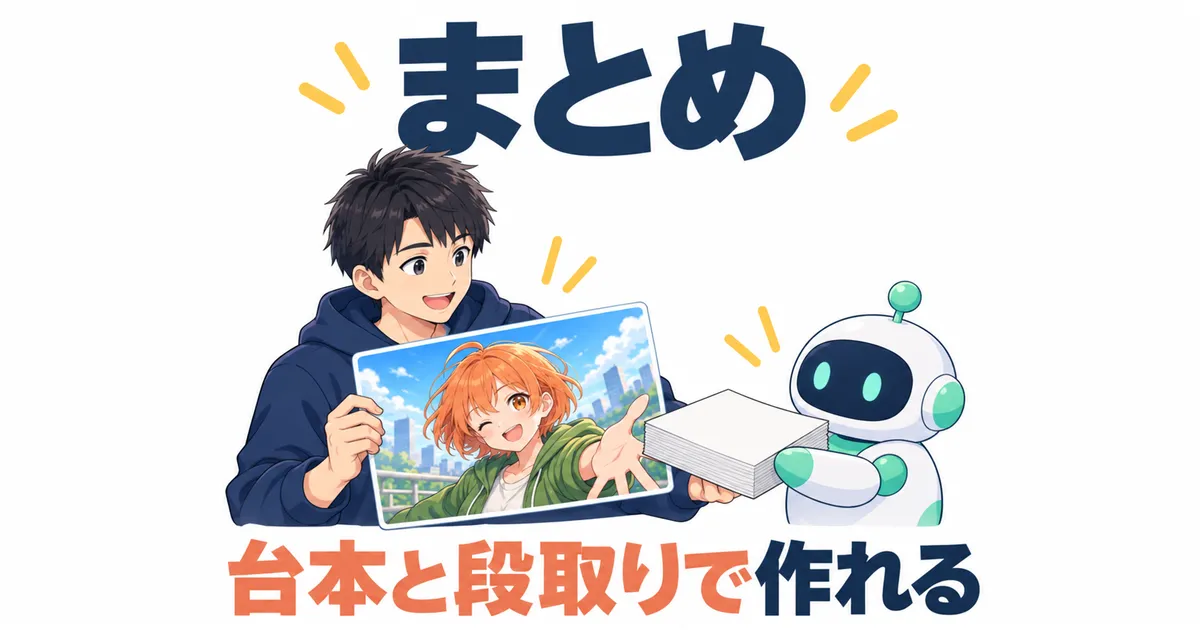 YouTube AIアニメ 動画制作 ガイド｜まとめ